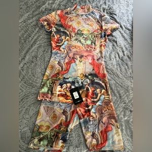 Bike short set size small